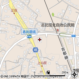 総合葬祭シオン２１志比田ホール周辺の地図
