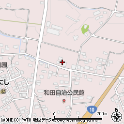宮崎県都城市南横市町1045周辺の地図