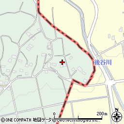 鹿児島県曽於市財部町下財部2537-1周辺の地図