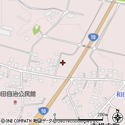 宮崎県都城市南横市町1012周辺の地図