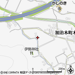 鹿児島県姶良市加治木町木田2955周辺の地図