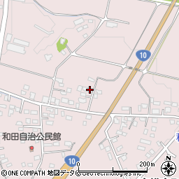 宮崎県都城市南横市町1018-1周辺の地図