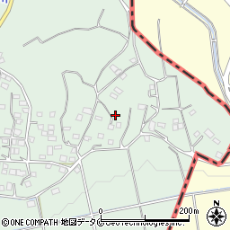 鹿児島県曽於市財部町下財部2556-3周辺の地図