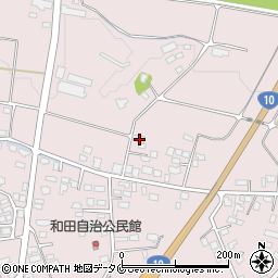 宮崎県都城市南横市町8705周辺の地図