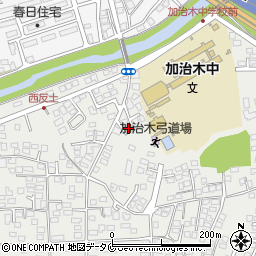 鹿児島県姶良市加治木町反土2114周辺の地図