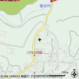 鹿児島県曽於市財部町下財部2595-2周辺の地図