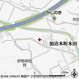 鹿児島県姶良市加治木町木田3046周辺の地図