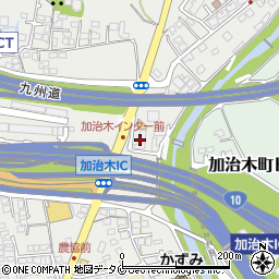 北越工業株式会社　南九州営業所周辺の地図