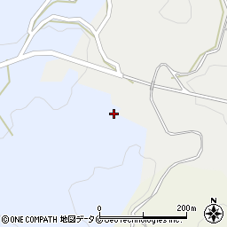 鹿児島県いちき串木野市深田上16465周辺の地図