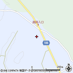 鹿児島県曽於市財部町北俣1391周辺の地図