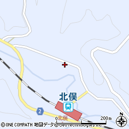 鹿児島県曽於市財部町北俣4786周辺の地図