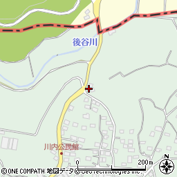 鹿児島県曽於市財部町下財部3488周辺の地図