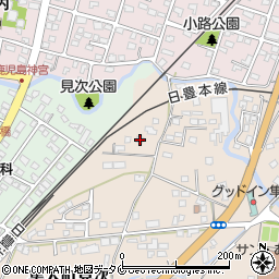 鹿児島県霧島市隼人町見次120周辺の地図