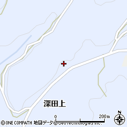 鹿児島県いちき串木野市深田上16295周辺の地図