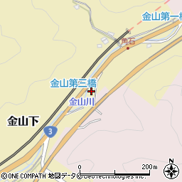 鹿児島県いちき串木野市金山下13917-1周辺の地図