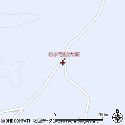鹿児島県曽於市財部町北俣6927周辺の地図