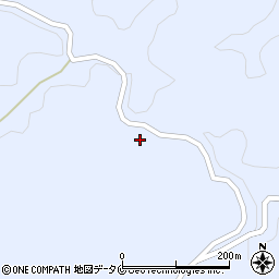 鹿児島県曽於市財部町北俣7227周辺の地図