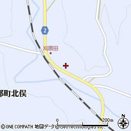 鹿児島県曽於市財部町北俣4714周辺の地図