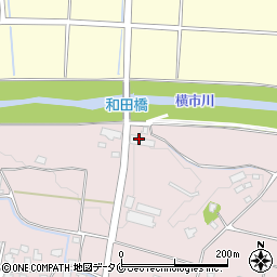 宮崎県都城市南横市町1078周辺の地図