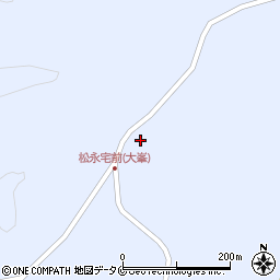 鹿児島県曽於市財部町北俣6912周辺の地図