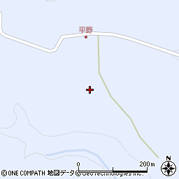 鹿児島県曽於市財部町北俣4469周辺の地図