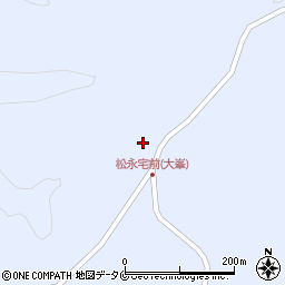 鹿児島県曽於市財部町北俣6934周辺の地図
