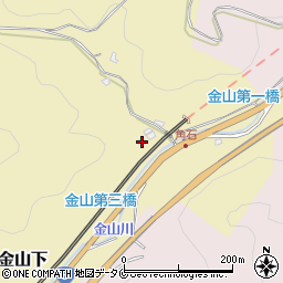 鹿児島県いちき串木野市金山下13920-2周辺の地図