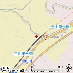 鹿児島県いちき串木野市金山下13987-4周辺の地図