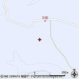 鹿児島県曽於市財部町北俣4616-1周辺の地図
