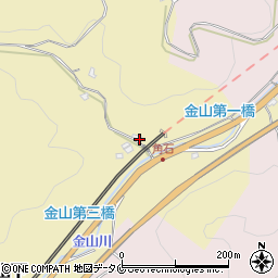 鹿児島県いちき串木野市金山下13999周辺の地図