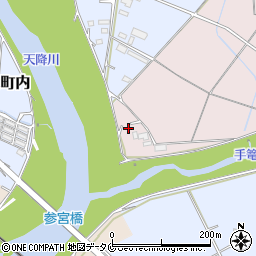 鹿児島県霧島市国分姫城323周辺の地図