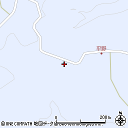 鹿児島県曽於市財部町北俣4429周辺の地図