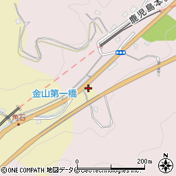 鹿児島県いちき串木野市金山下13991-3周辺の地図
