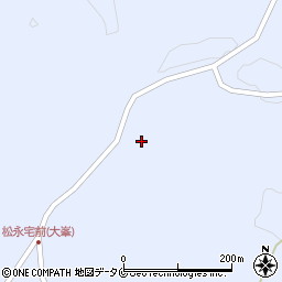 鹿児島県曽於市財部町北俣6998周辺の地図