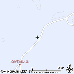 鹿児島県曽於市財部町北俣6943周辺の地図