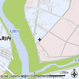 鹿児島県霧島市隼人町内392周辺の地図