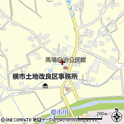 宮崎県都城市横市町78-3周辺の地図