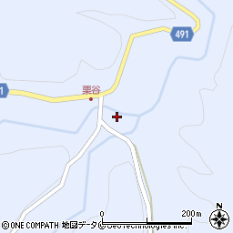 鹿児島県曽於市財部町北俣6207周辺の地図