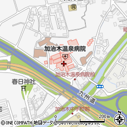加治木温泉病院（玉昌会）周辺の地図