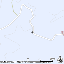 鹿児島県曽於市財部町北俣4423周辺の地図