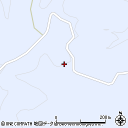 鹿児島県曽於市財部町北俣4422周辺の地図