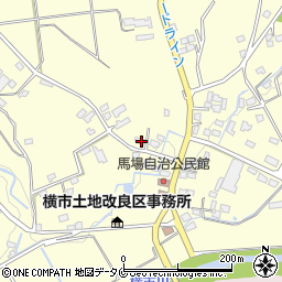 宮崎県都城市横市町74-2周辺の地図