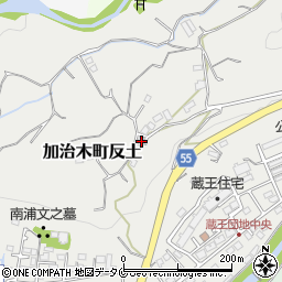 鹿児島県姶良市加治木町反土1761周辺の地図