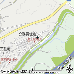 東蔵王住宅周辺の地図