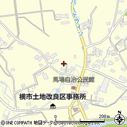 宮崎県都城市横市町74-3周辺の地図