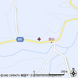 鹿児島県曽於市財部町北俣6224周辺の地図