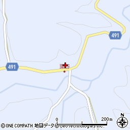 鹿児島県曽於市財部町北俣6389周辺の地図