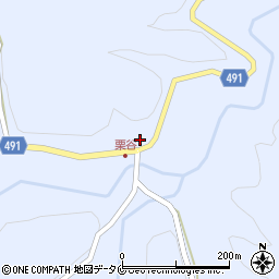 鹿児島県曽於市財部町北俣6211周辺の地図