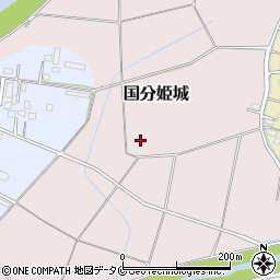 〒899-4354 鹿児島県霧島市国分姫城の地図