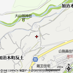 鹿児島県姶良市加治木町反土1749周辺の地図